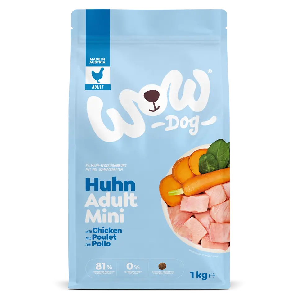 Wow Dog SECCO Minis ADULT Pollo Wow Dog
