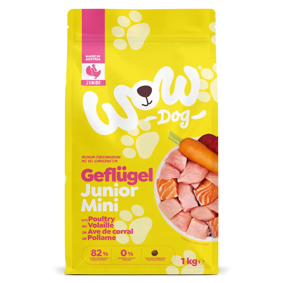 Wow Dog SECCO Minis JUNIOR Pollame Wow Dog